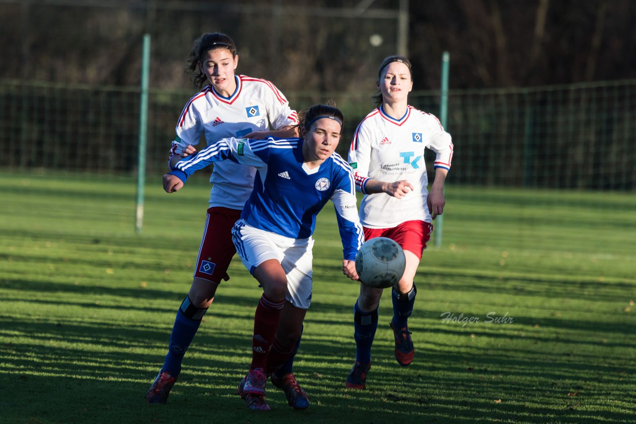 Bild 65 - B-Juniorinnen Hamburger SV - Holstein Kiel : Ergebnis: 0:1